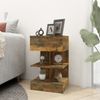 vidaXL Nachttisch Räuchereiche 40x35x65 cm Holzwerkstoff 816041 Bild 3