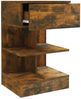 vidaXL Nachttisch Räuchereiche 40x35x65 cm Holzwerkstoff 816041 Bild 5