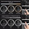 ZMH Runder Badezimmerspiegel mit Beleuchtung – LED-Wandspiegel 50 cm IP44, runder Badezimmerspiegel mit Touch-Funktion, mit dimmbarem Licht – Schalter und Antibeschlagfunktion Bild 2