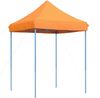 vidaXL Pop-Up Partyzelt, faltbar, Stahl / PE, orange, ohne Seitenteile, 306 x 200 x 200 cm Bild 2