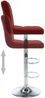 vidaXL Barhocker 2 Stk. Weinrot Kunstleder [323639] Bild 5