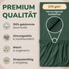 leevitex® Spannbettlaken in verschiedenen Größen und Farben, Jersey aus 100% Baumwolle, Jersey, Gummizug: rundum, (1 Stück), für Kinder- & Standardmatratzen, OEKO-TEX® STANDARD 100 zertifiziert Bild 3