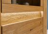 Highboard Wildeiche 73x40x142 braun geölt KENT #306 Bild 5