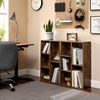 Vasagle Bücherregal, Standregal, mit 5 Fächern, für Wohnzimmer, Arbeitszimmer, Kinderzimmer, Büro, als Raumteiler, 50 x 24 x 80 cm, vintagebraun von Songmics LBC025X01 Bild 3
