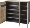 Garderoben-Set >Meagan< in Artisan Eiche - 181x190x38cm (BxHxT) Bild 5