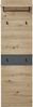Garderoben-Set >Meagan< in Artisan Eiche - 181x190x38cm (BxHxT) Bild 2
