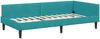 vidaXL Eckbettgestell mit Kopfteil Türkis 80 cm x 200 cm Samt 42016142 Bild 4