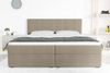 99rooms Bonvito Boxspringbett Hellbraun Strukturstoff INARI Taschen-Federung 140x200 cm Bild 3
