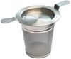 TeaLogic Teesieb Edelstahl Doppelhenkel Abtropftablett Durchmesser Sieb innen 6 cm, (1-St) Bild 1