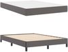vidaXL Bettrahmen mit Matratze Grau 160 x 200 cm Stoff 3398641 Bild 5
