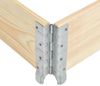 vidaXL Hochbeet 60x80 cm Kiefer Massivholz 3055160 Bild 5