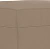vidaXL Fußhocker Cappuccino-Braun 70x55x41 cm Kunstleder 349316 Bild 5