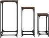 vidaXL Satztische 3 Stk. Braun Eichen-Optik Holzwerkstoff 838942 Bild 5