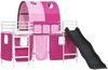 vidaXL Kinder-Etagenbett Weiß und Rosa 75 x 190 cm Metall 42020864 Bild 4