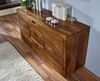 Sideboard Sheesham 150x45x75 walnuss lackiert DUKE #125 Bild 2