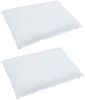 vidaXL Kopfkissen mit Kissen 2 pcs Weiß 60 x 80 cm Feder 42007692 Bild 3