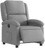 vidaXL Relaxsessel Elektrisch Hellgrau Stoff 3204140 Bild 3