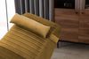 Relaxliege Liege Sessel ABRAMO in Stoff Kronos Senfgelb Bild 5