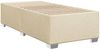 vidaXL Boxspringbett mit Matratze Creme 90x190 cm Stoff 3290355 Bild 5