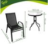 Gardlov Gartenlounge-Set Gartenmöbel Balkonmöbel, (Spar-Set, wetterfest), stapelbare Stühle, UV-beständige Materialien und einfache Reinigung Bild 2