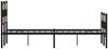 vidaXL Metallbett ohne Matratze Sonoma-Eiche 120x200 cm 4017118 Bild 5