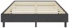 Doppelbett Dunkelgrau Stoff 120x200 cm Bild 5
