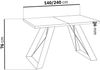 WFL GROUP Esstisch Colter, Rechteckiger Loft Ausziehbar Tisch Bild 2