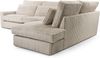 AX LIVING Sofa creme Cord Eckcouch Celleri XXL Couch L Form 314 cm R Bild 4