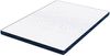 vidaXL Matratzenauflage, Jacquard-Stoff weiß, Höhe 8 cm, 140x200 cm Bild 5