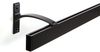 Deco-Raum® Gardinenschiene Innenlauf Curve | Länge: 440cm | Material: Aluminium | Farbe: Schwarz Bild 5