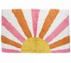Rex London Badematte Sunset Sonnenuntergang Motiv, getuftete Struktur, wunderbar weich, wasserabsorbierend, Baumwolle, rechteckig, Bad Vorleger, ca. 80x50 cm, für einen farbigen Akzent im Bad Bild 2