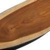 Der Bondi Tapasteller - L - Natürliches Schwarz - 50x15x2cm Bild 5