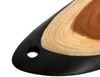Der Bondi Tapasteller - L - Natürliches Schwarz - 50x15x2cm Bild 4