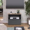 Lowboard Wido Anthrazit/Sonoma 60 x 50 cm mit Schublade Vicco Bild 3