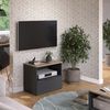 Lowboard Wido Anthrazit/Sonoma 60 x 50 cm mit Schublade Vicco Bild 5