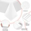 10er Pack Einweg-Tischdecken Weiß wasserdicht 137x274cm Party Picknick Bild 3
