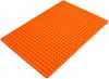 BURI Backmatte 39,5 x 27,7 cm Hundekekse für Mini Halbkugel (1cm Ø) Leckerlis, Silikon Backform, Backunterlage für Backblech, Diätmatte, Hitzebeständig, Lebensmittelecht Bild 2