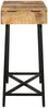 vidaXL Schminktisch 105x35x75 cm Raues Massivholz Mango und Eisen 372738 Bild 4