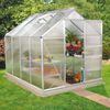 Vitavia Gewächshaus "Planet 5000" inkl. Fundament, aluminium, 5,0 m²,6 mm HKP Bild 4