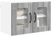 vidaXL Wandglas-Schrank PORTO 2 pcs Graues Sonoma 60 x 31 x 40 cm 885328 Bild 3