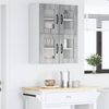 vidaXL Wandglas-Schrank PORTO 2 pcs Graues Sonoma 60 x 31 x 40 cm 885328 Bild 4