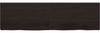 vidaXL Tischplatte Dunkelbraun 180x50x(2-6)cm Massivholz Eiche 3156455 Bild 2
