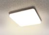 Heitronic Nr. 500641-HE LED Wand- und Deckenleuchte Pronto PIR eckig weiß 3000K IP54 Bild 2