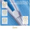 Lavea Kissenbezug 2er Set Kissenhülle Jersey, 100% Baumwolle, Kissenbezüge, (2 Stück), allergikerfreundlich - sicherer YKK-Reißverschluss - waschbar 60°C Bild 3