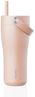 Thermo Trinkflasche mit Strohhalm Thermobecher Edelstahl EQUA Carry Cup 0,6L Rosa 685987 Bild 5