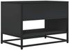vidaXL TV-Schrank Schwarz 61x40x46 cm Holzwerkstoff und Metall 848879 Bild 5