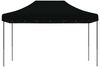 vidaXL Party-Zelt Schwarz 292 x 440 x 315 cm Oxford-Stoff 42023616 Bild 3