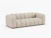 Micadoni Sofa Lupine 3-Sitzer Boucle Baloo Beige Bild 2