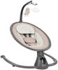 Kikkaboo elektrische Babywippe Twiddle, Schaukelfunktion, Fernbedienung, Timer beige grau Bild 2