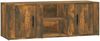 vidaXL TV-Schrank Räuchereiche 100x31,5x35 cm Holzwerkstoff 819433 Bild 2